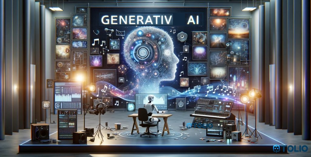 Generativ AI illustration